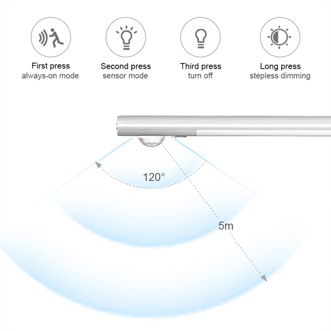 Three Color Under Cabinet Sensor Light Magnetic - Lamp Outdoor