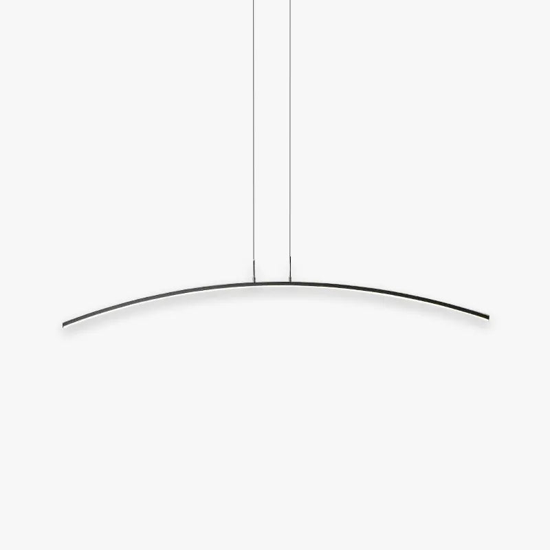 Floa Minimalist Linear Metal Remote Control Pendant Light - Lamp Outdoor