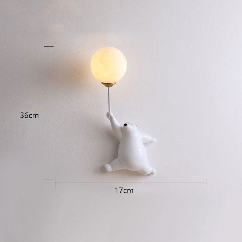 Bear Balloon Wall Reading Lamp - Lamp Outdoor