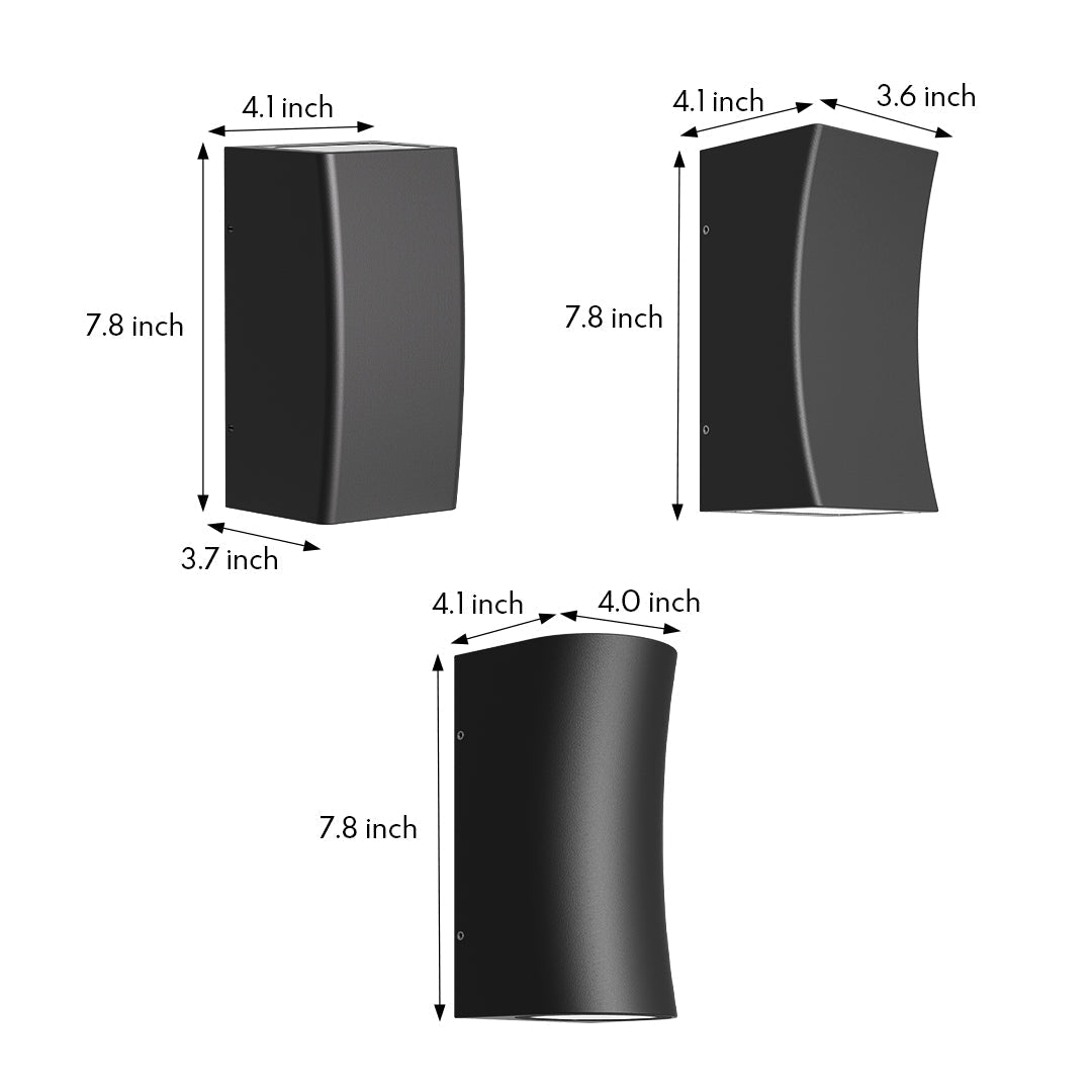 LED Up Down Outdoor Wall Light Modern Style - Lamp Outdoor