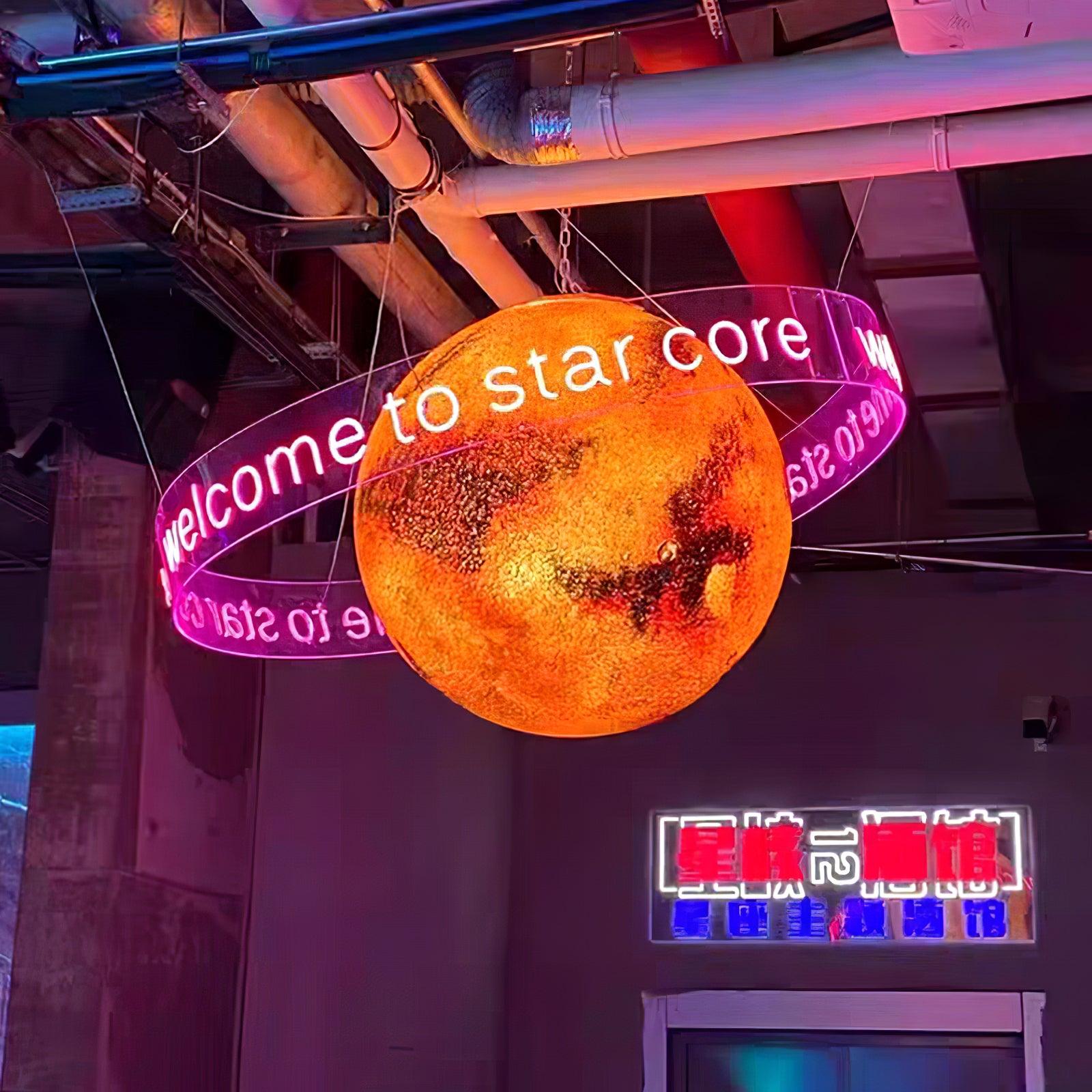 CosmoSphere Planetary Pendant Light - Lamp Outdoor