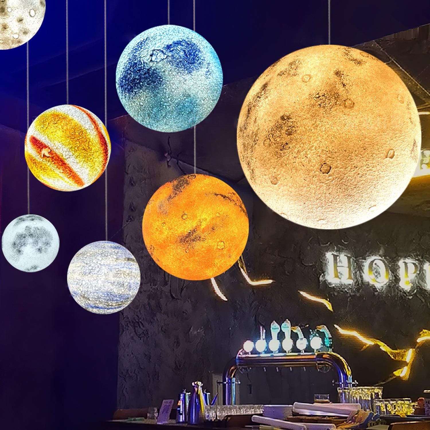 CosmoSphere Planetary Pendant Light - Lamp Outdoor