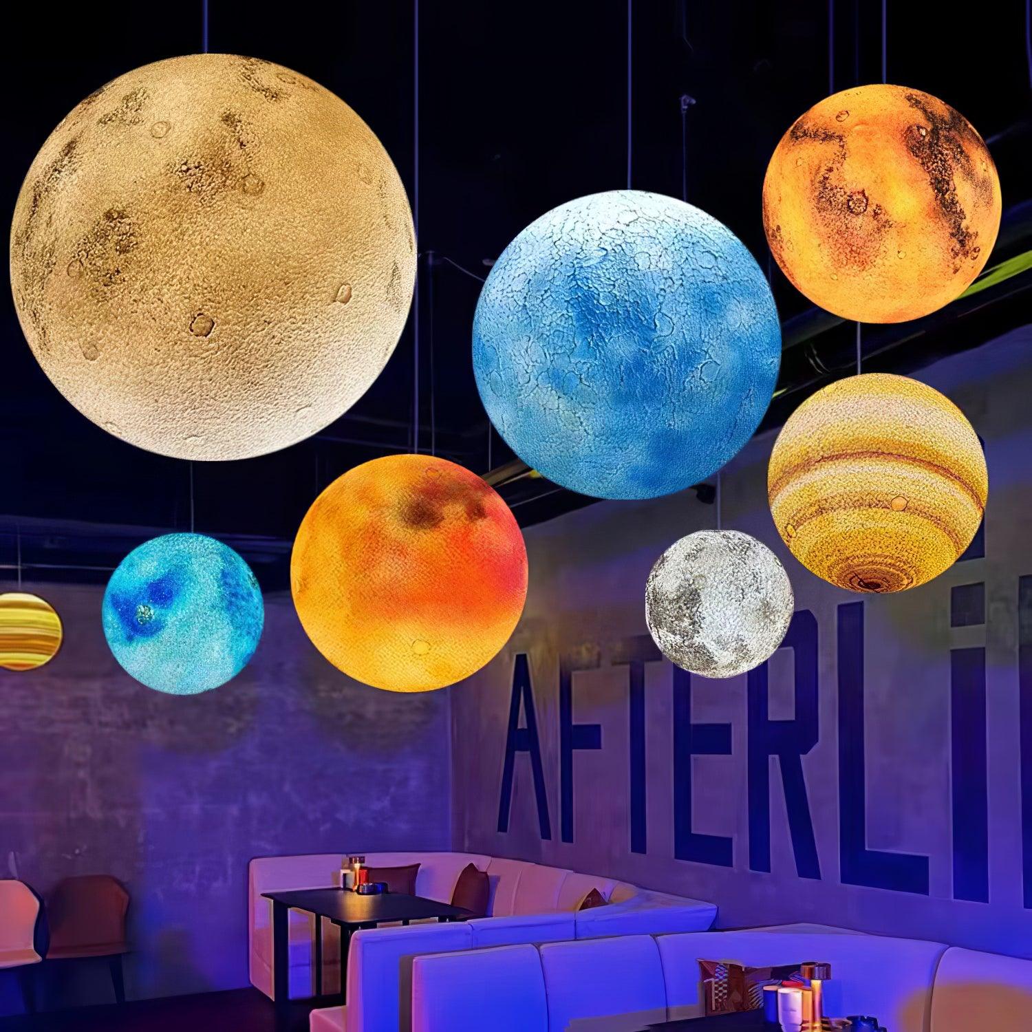 CosmoSphere Planetary Pendant Light - Lamp Outdoor