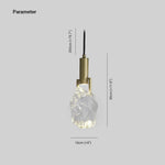 Drop Crystal Pendant Light - Lamp Outdoor