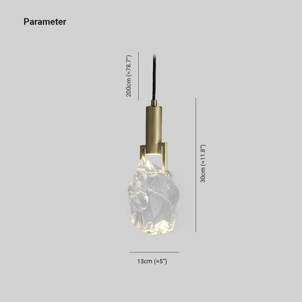 Drop Crystal Pendant Light - Lamp Outdoor