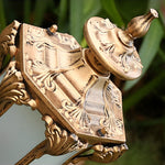 Traditional European-Style LED Outdoor Pathway Lamp Post - Durable & Waterproof - Lamp Outdoor