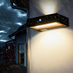 Waterproof LED Up and Down Lights Motion Sensor Modern Solar Wall Lamp - Lamp Outdoor