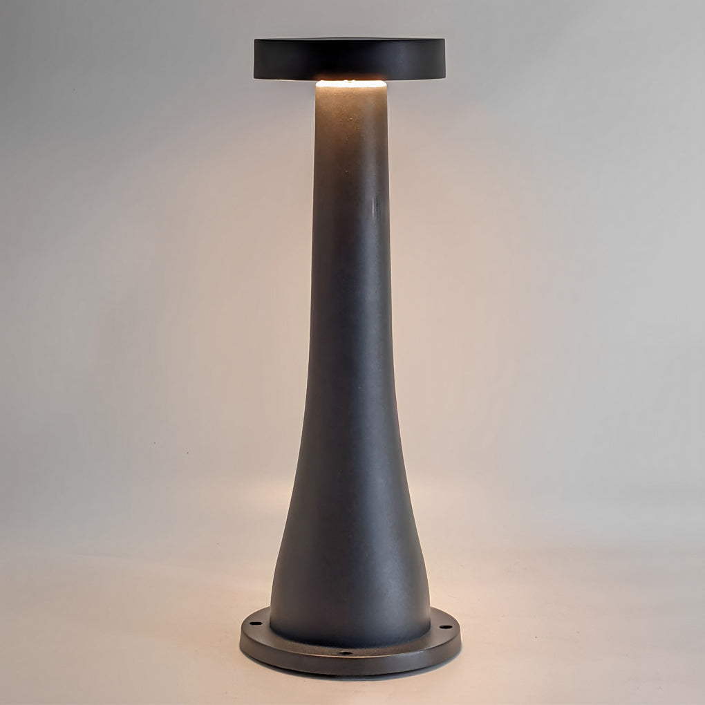 Waterproof Black Mushroom Outdoor Pathway Lights - Lamp Outdoor
