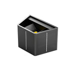 Up and Down Lighting LED Waterproof Black Modern Solar Wall Lights - Lamp Outdoor