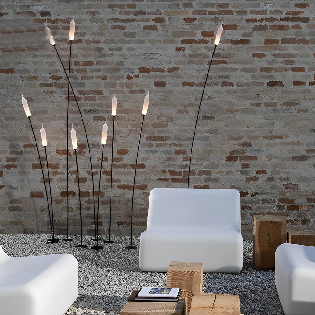 Minimalist Reed-Shaped LED Outdoor Lawn Lights - Lamp Outdoor