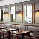 Retro Conical Iron Waterproof Industrial Style Outdoor Wall Lamp Exterior Lights - Lamp Outdoor