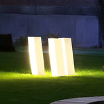 Artistic Cuboid Inclined LED Outdoor Lawn Lamp - Lamp Outdoor