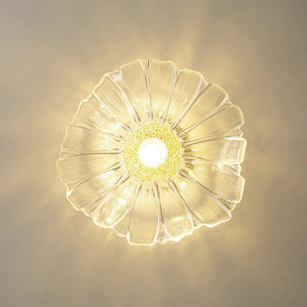 Calia Flower Glass Ceiling/Pendant Light - Lamp Outdoor