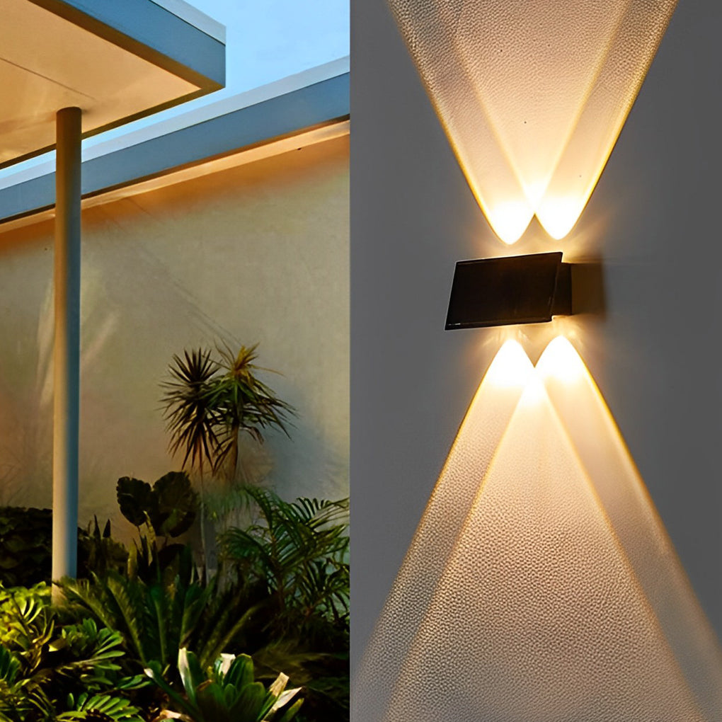 Rectangular Up and Down Light LED Waterproof Modern Wall Washer Lights - Lamp Outdoor