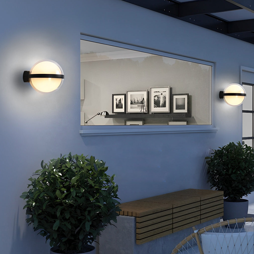 Creative Round Up and Down Light LED Waterproof Outdoor Wall Lamp - Lamp Outdoor