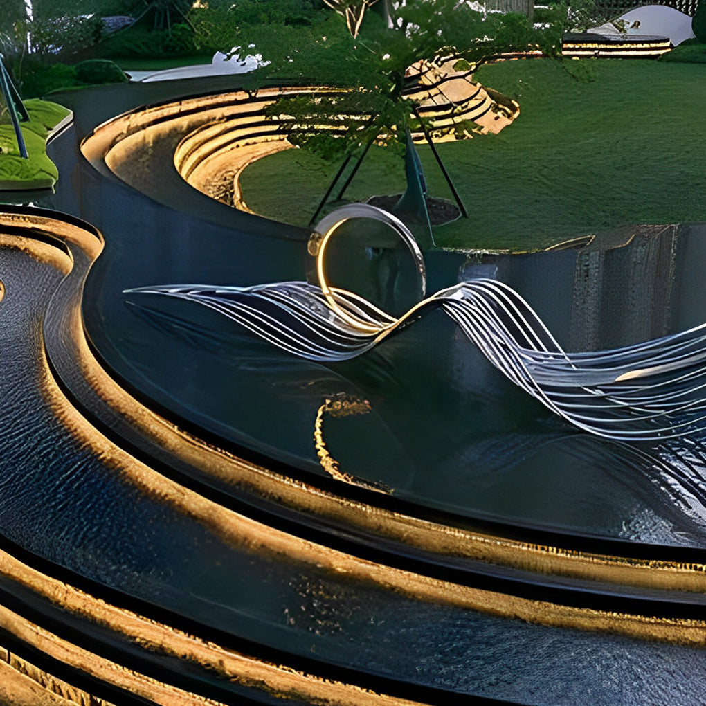 Adjustable Warm Solar LED Strip Lights Outdoor Remote Controlled Illumination - Lamp Outdoor