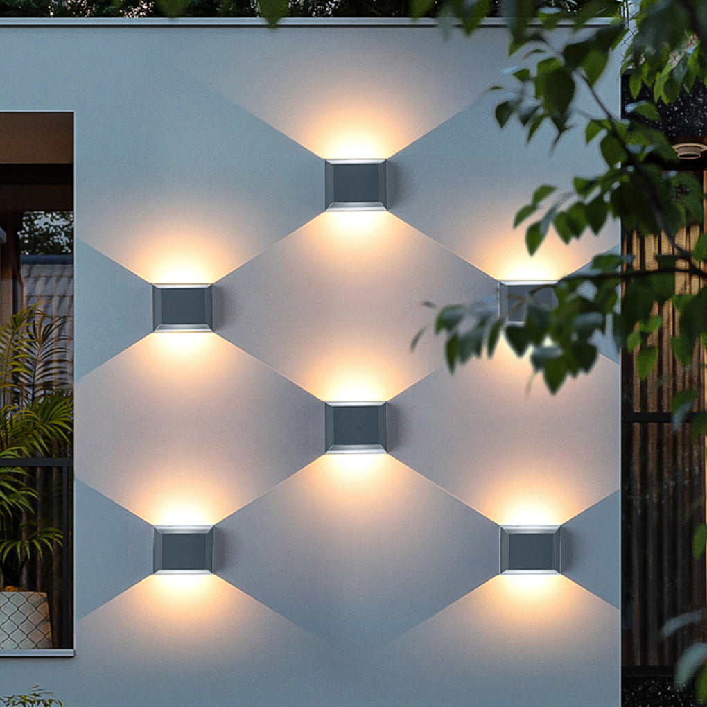 Modern Minimalist Waterproof LED Wall Light for Outdoor Villa Courtyard Garden - Lamp Outdoor