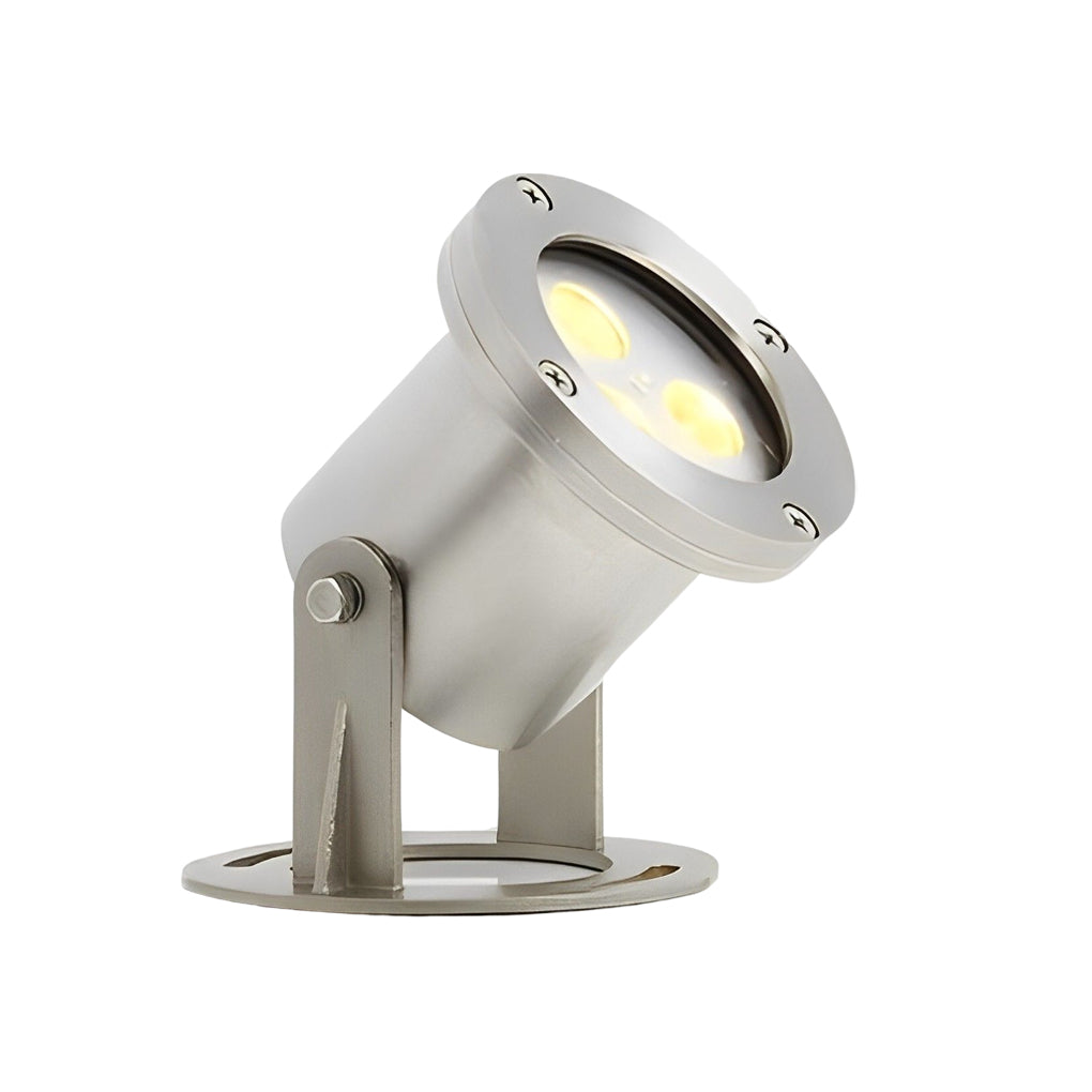 AC12V Modern LED Underwater Pool Lights Chrome Adjustable Spot Light - Lamp Outdoor