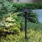 Modern Mushroom-Shaped Outdoor Path Lights LED 7W Black Lighting - Lamp Outdoor