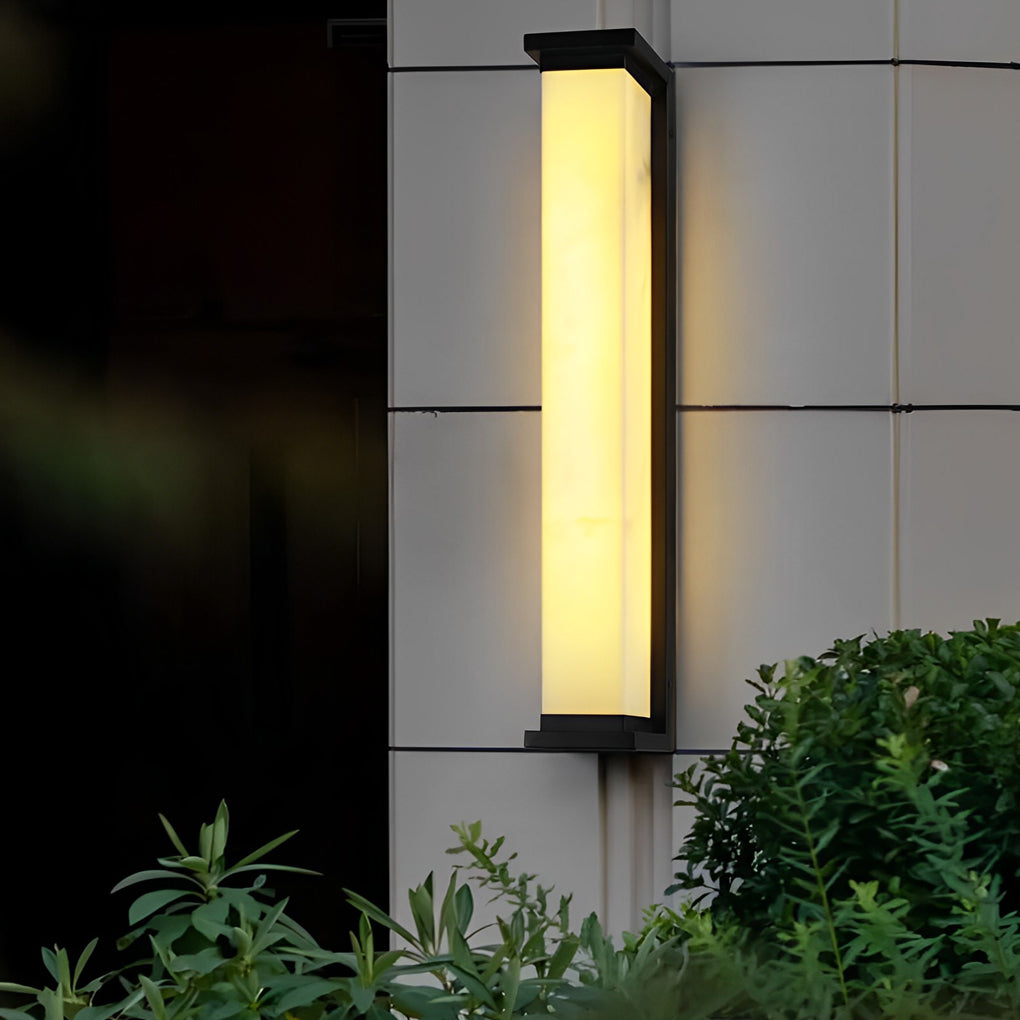 Strip Minimalist Waterproof Stainless Steel Modern Outdoor Wall Lights - Lamp Outdoor