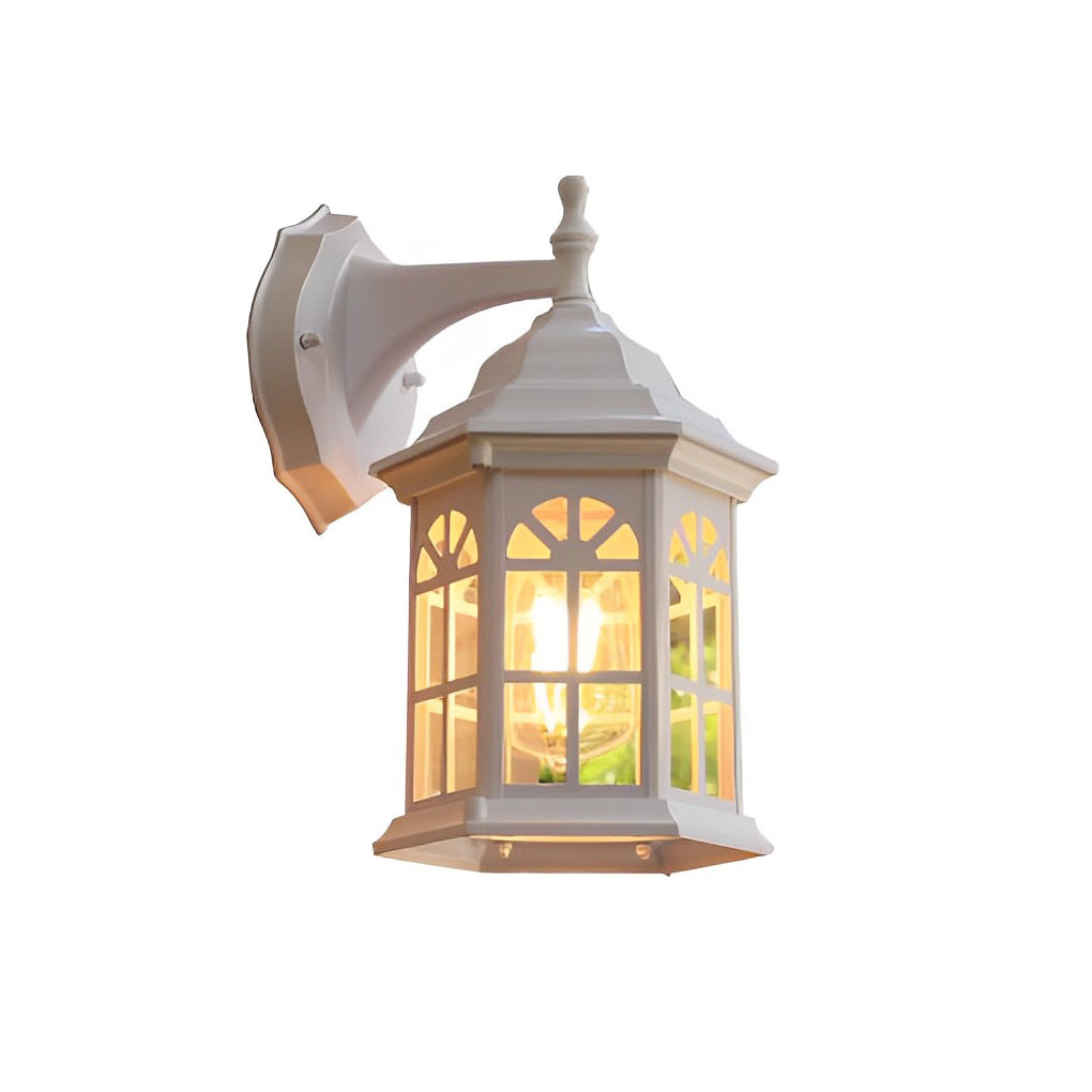 Waterproof Aluminum Alloy Glass LED European Style Outdoor Wall Lights - Lamp Outdoor