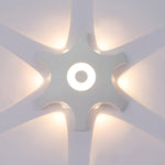 Flower Shaped LED Waterproof Nordic Wall Washer Lights Wall Sconces Lighting - Lamp Outdoor