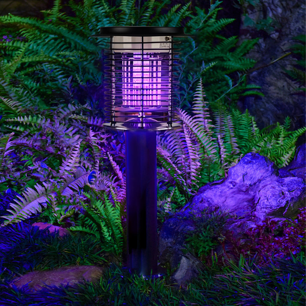 Efficient Mosquito Killer Lamp - Solar & USB Charging, Dual Light Frequency - Lamp Outdoor