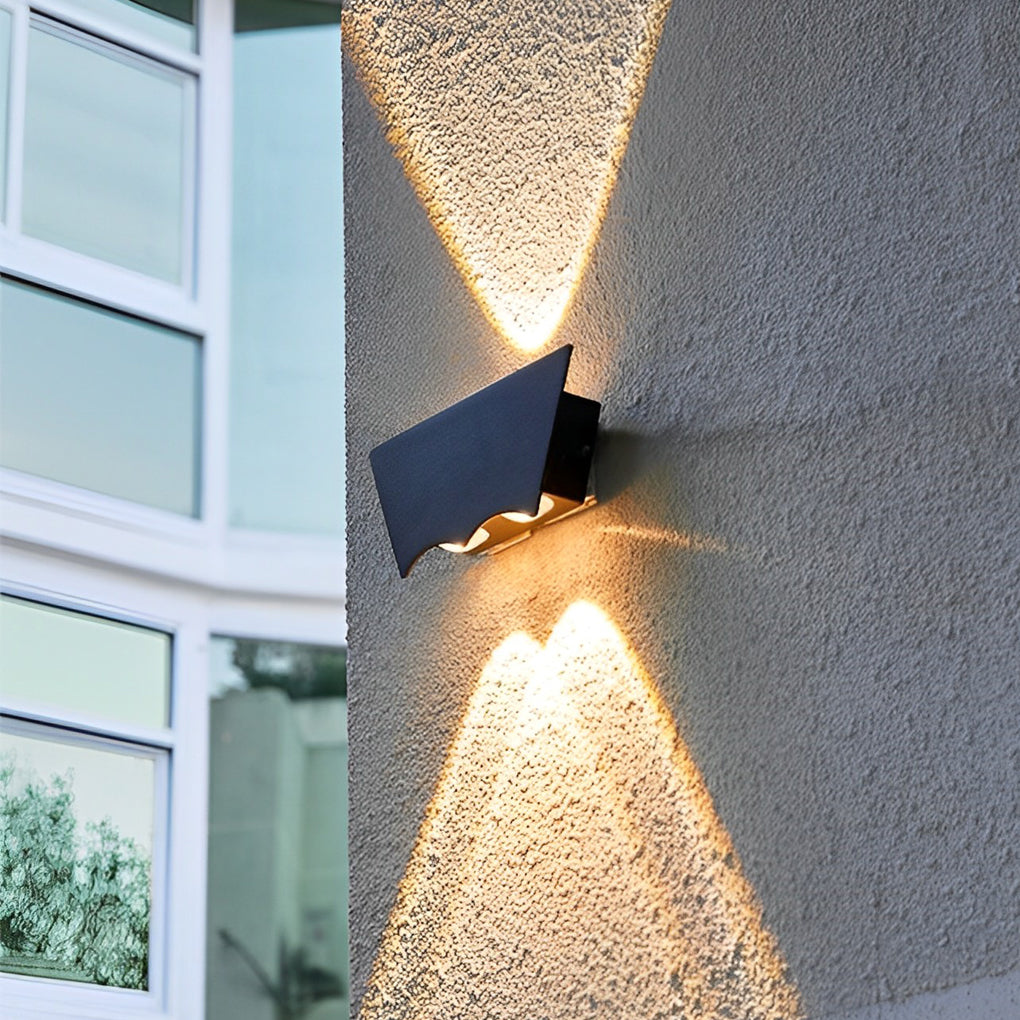 Creative Up and Down Lighting LED Waterproof Black Wall Washer Lights - Lamp Outdoor