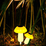 Mushroom Solar LED Lawn Light Smart, Waterproof for Outdoor Gardens and Parks - Lamp Outdoor