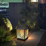 Square Creative LED Waterproof Modern Outdoor Fence Post Lights Pillar Light - Lamp Outdoor