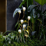 Outdoor Flower Bud Lawn Lights – Apple & Grape Designs, LED, Modern Illumination - Lamp Outdoor