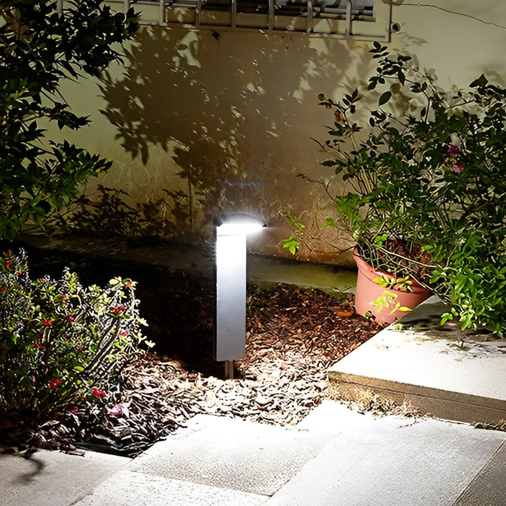 Eco-Friendly Smart LED Outdoor Lawn Lamp Solar Path Lighting with Auto On/Off - Lamp Outdoor