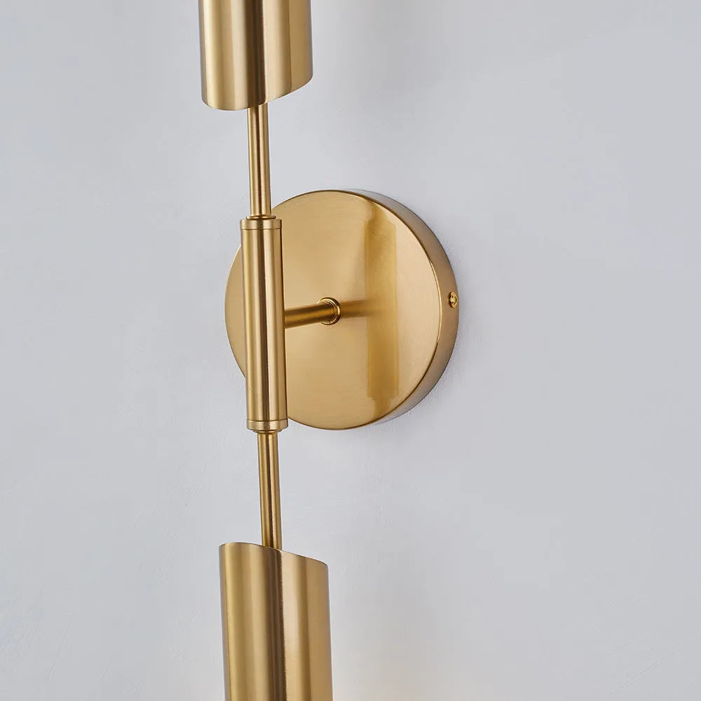 Phira Luxury Double-head Golden Scabbard Wall Lamp - Lamp Outdoor
