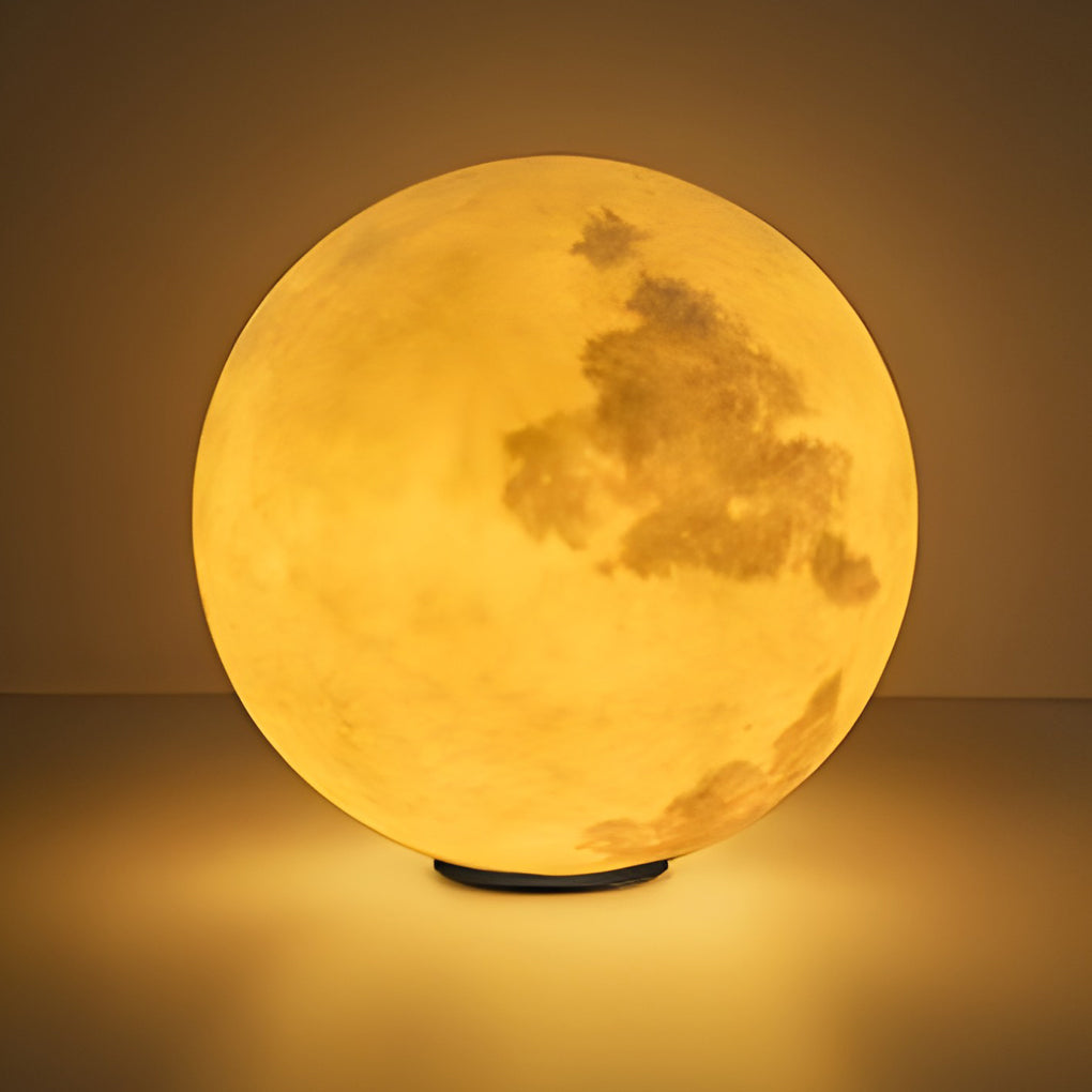 Moon Waterproof LED Modern Solar Post Caps Lights Pillar Light - Lamp Outdoor