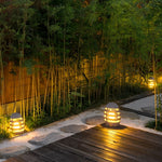 Elegant Egg-Shaped Resin Outdoor LED Lawn Light Waterproof & Modern Lighting - Lamp Outdoor