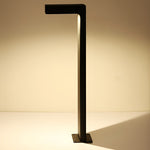 Sleek Solar Pathway Lights with Dusk-to-Dawn Sensor Modern LED Outdoor Landscape Lighting - Lamp Outdoor