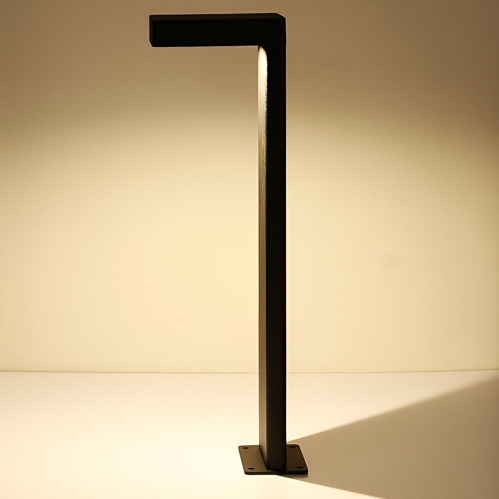 Sleek Solar Pathway Lights with Dusk-to-Dawn Sensor Modern LED Outdoor Landscape Lighting - Lamp Outdoor