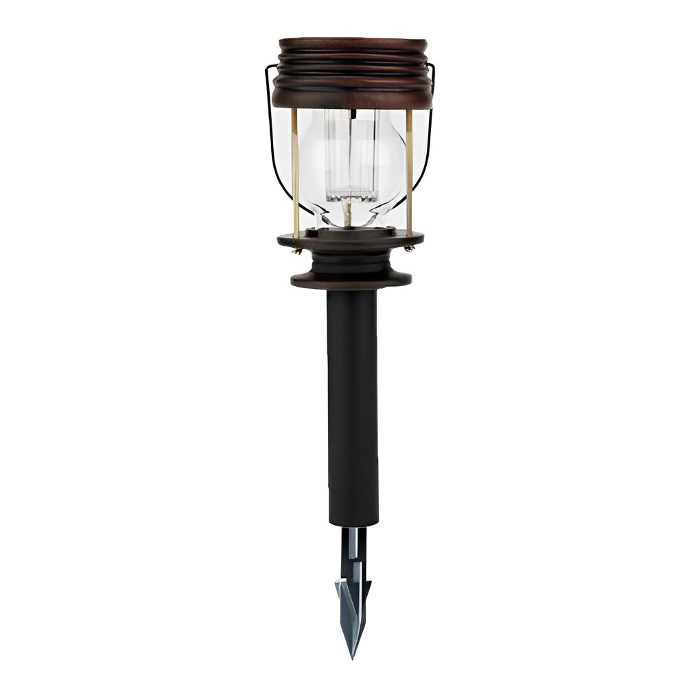 Retro Portable Waterproof Intelligent Led Solar Powered Outdoor Lights - Lamp Outdoor