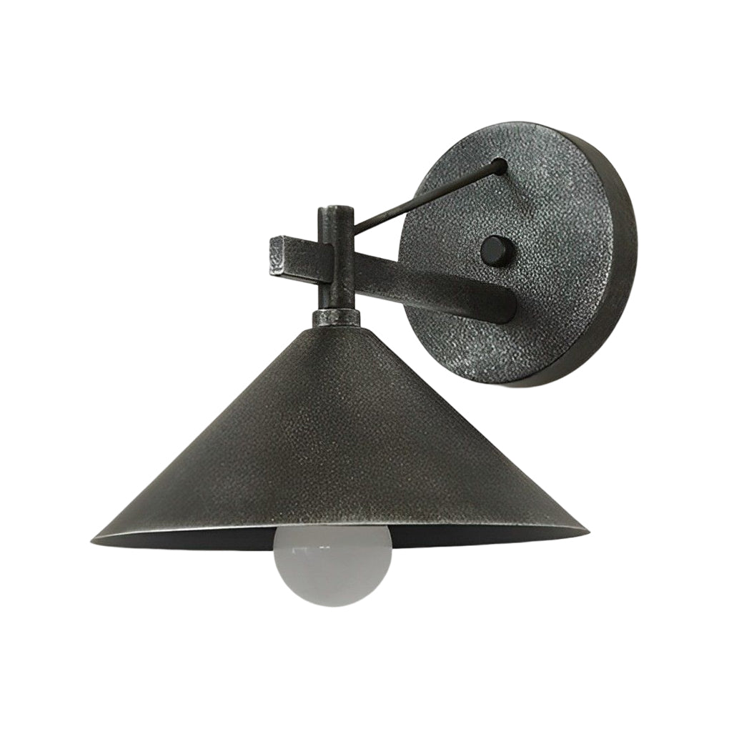 Conical Simple Waterproof Retro American-style Outdoor Wall Sconce Lighting - Lamp Outdoor