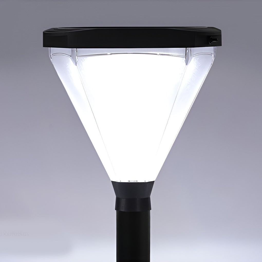 Eco-Efficient Cone-Shaped Solar Path Light Modern LED Outdoor Lighting - Lamp Outdoor