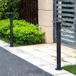 Round LED Solar Garden Light with Intelligent Light-Control & Waterproof Design - Lamp Outdoor