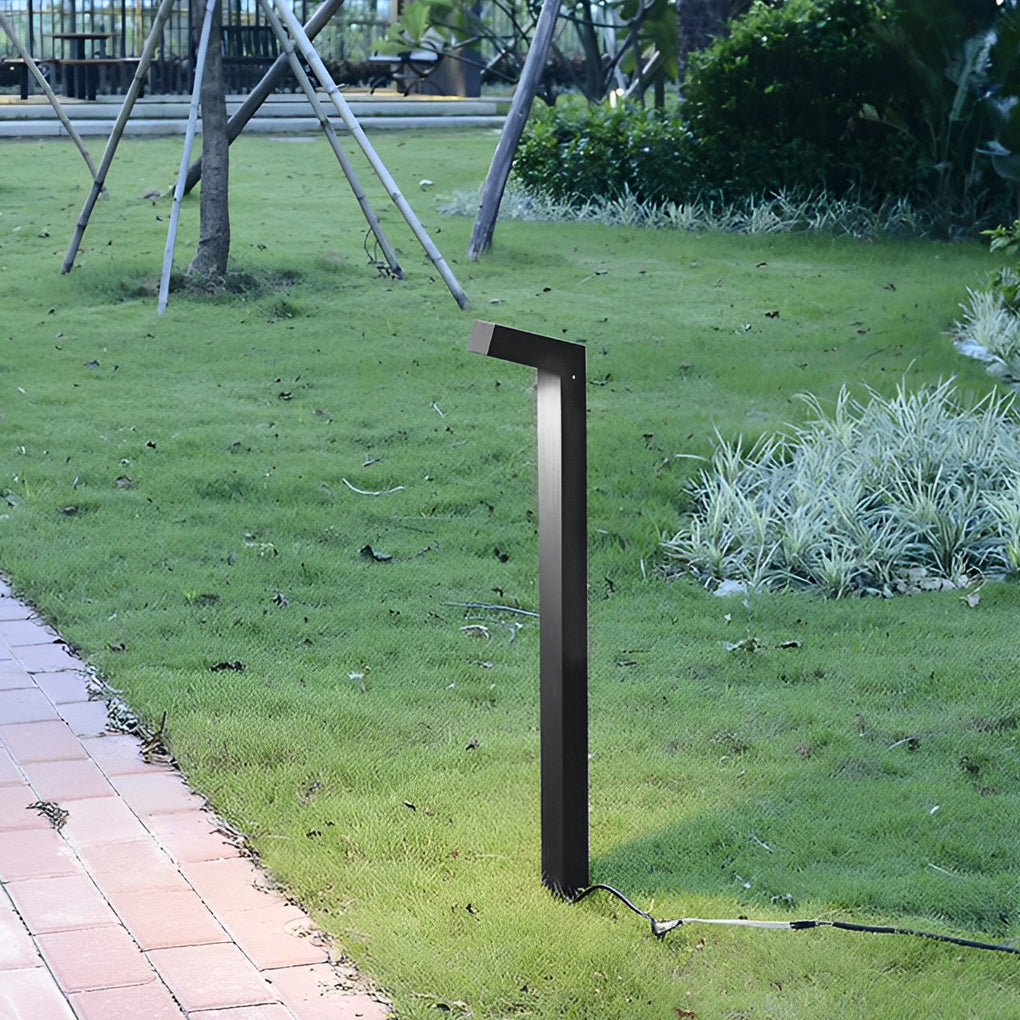 Sleek Black Aluminum Pathway Lights IP65 Waterproof, LED Outdoor Lighting - Lamp Outdoor