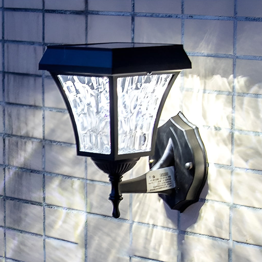 Waterproof LED Smart Touch Switch Modern Outdoor Plug in Wall Sconce Lighting - Lamp Outdoor