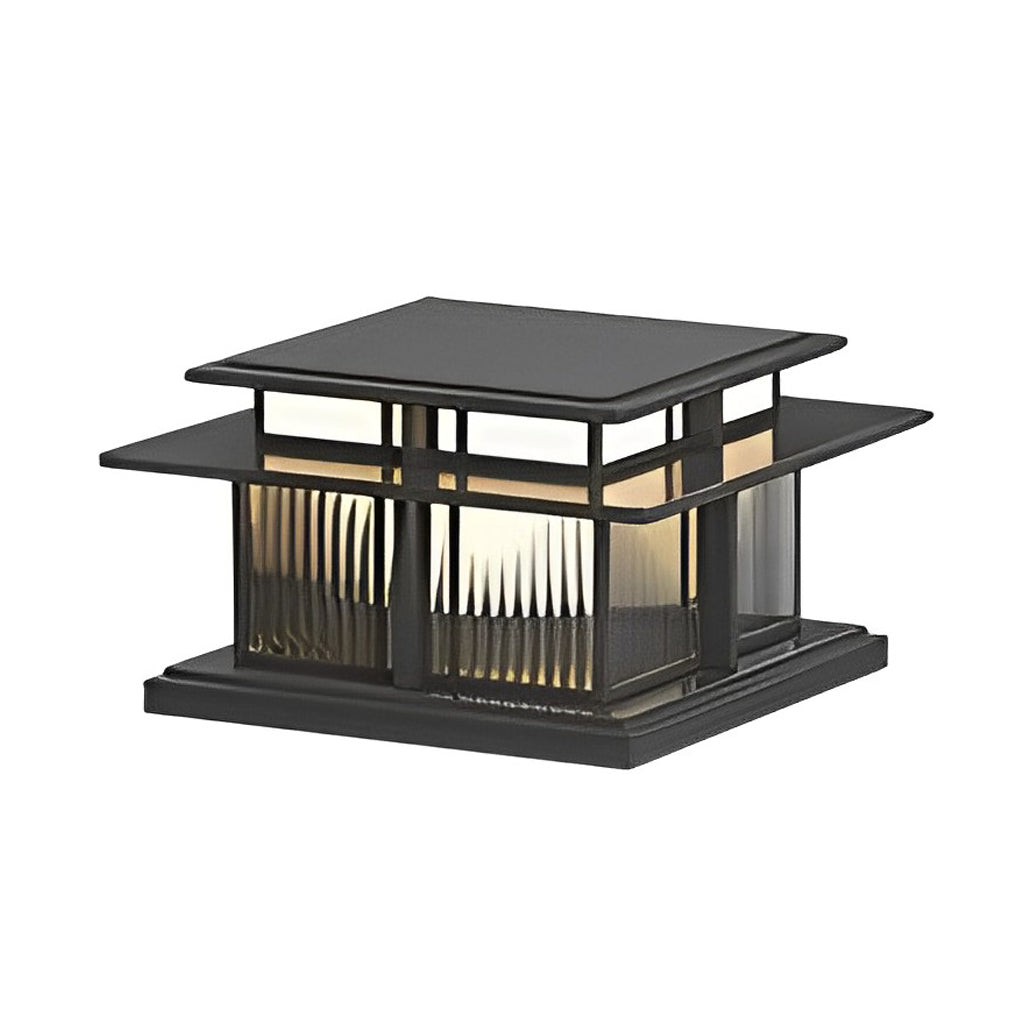 Outdoor IP65 Waterproof LED Modern Solar Post Caps Lights Pillar Light - Lamp Outdoor