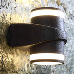 Round Up and Dawn Light LED Waterproof Black Outdoor Wall Washer Lights - Lamp Outdoor