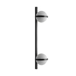 Creative Flowerpot Ball Waterproof LED Black Modern Outdoor Wall Light - Lamp Outdoor