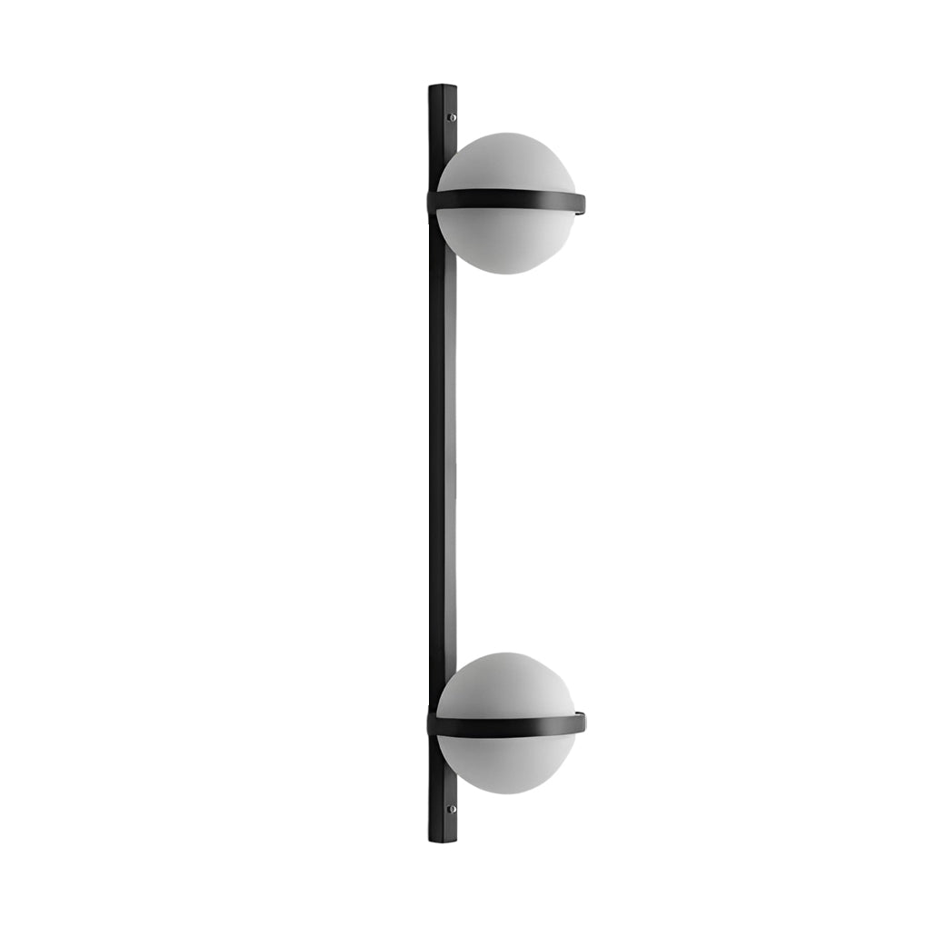 Creative Flowerpot Ball Waterproof LED Black Modern Outdoor Wall Light - Lamp Outdoor