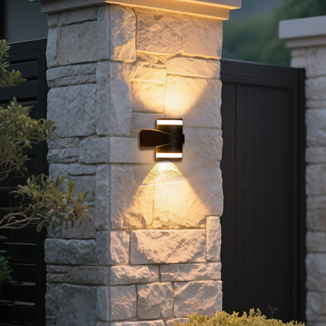 Modern Black Outdoor Wall Lights LED Waterproof - Lamp Outdoor
