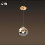 Brina Frosted Balloon Pendant Light Gradient - Lamp Outdoor