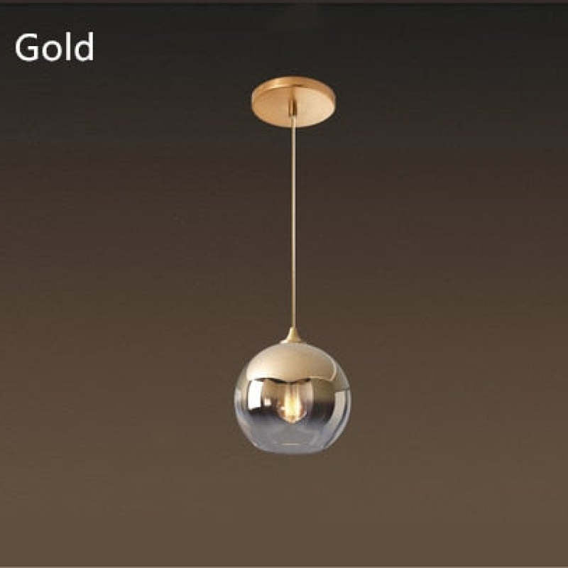 Brina Frosted Balloon Pendant Light Gradient - Lamp Outdoor